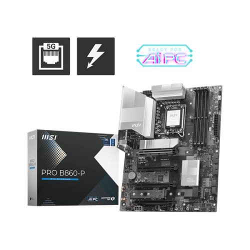 MSI Alaplap S1851 PRO B860-P Intel B860, ATX